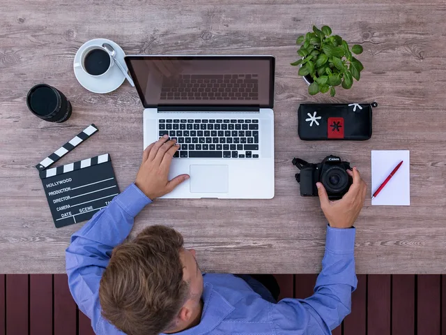 youtuber, computer, filmmakers, film producer, from above, short film, workplace, desk, office, mockup, home office, focused, at work, keyboard, laptop, macbook, clapperboard, photoshop, premiere, after effects, work, template, mock-up, designer, screen, mac, apple, bird's eye view, shirt, young employees, graphic design, freelancer, creative, photographer, professional, business man, clean, young, employees, author, a middle-aged woman, the media, media-creating, youtuber, youtuber, youtuber, youtuber, youtuber, after effects. What creative software really costs an English team once staff time and VAT are counted
