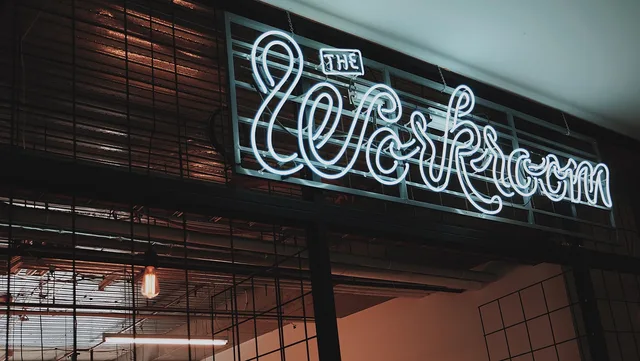 architecture, building, infrastructure, neon, lights, signage, working, space, signage, signage, signage, signage, signage. How to automate multi-location advertising creative